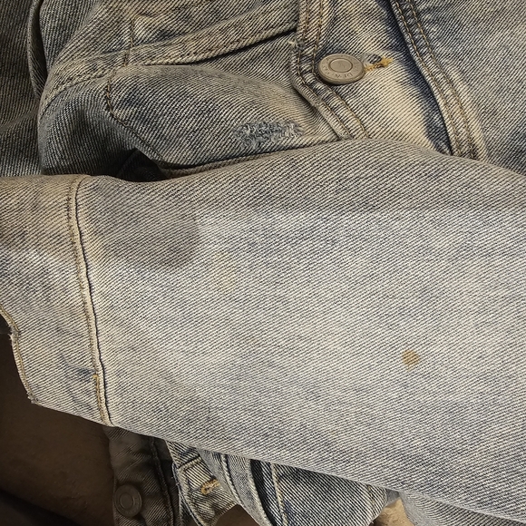 Pacsun Denim Jacket Light Blue Long Sleeve - Picture 16 of 16